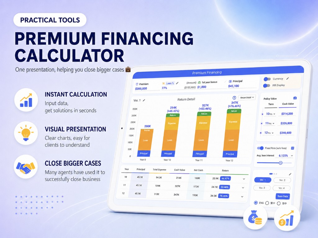 Premium Financing Calculator